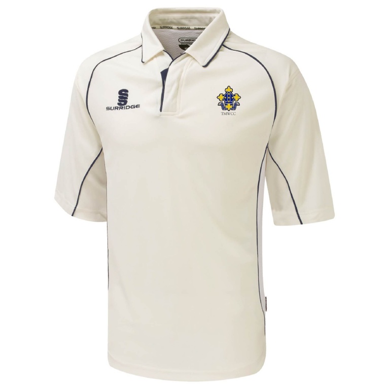 Trinity Mid-Whitgiftian CC - Premier 3/4 sleeved playing shirt