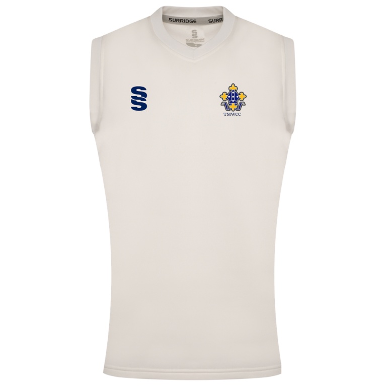 BLAST SLEEVELESS WOMENS SWEATER-Ivory